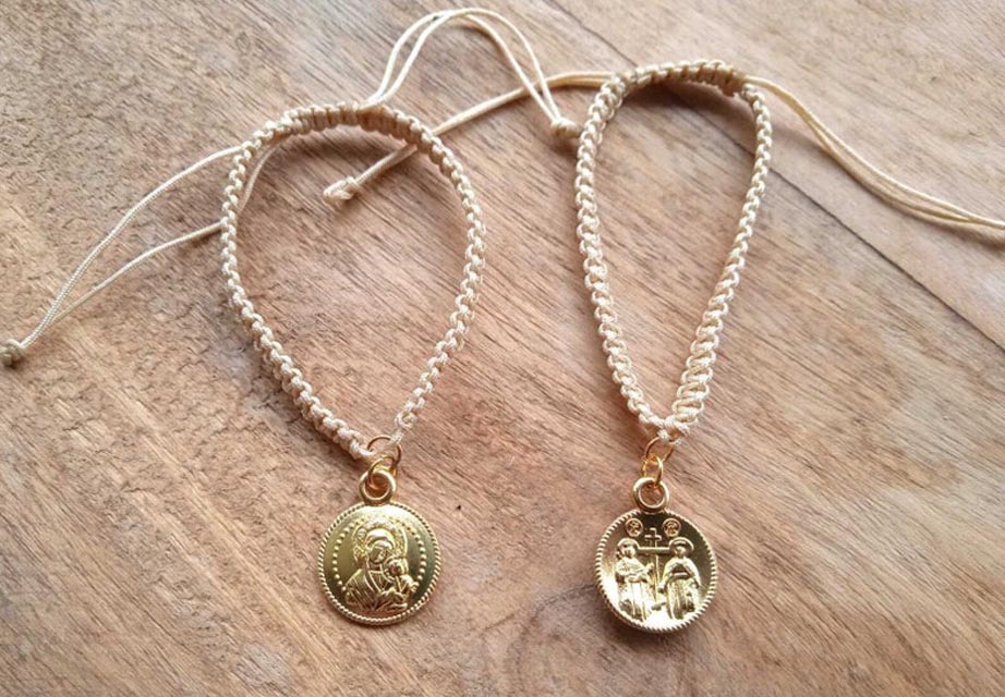 macrame bracelet charms