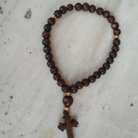 Wooden Beaded Prayer Rope Prayer Beads 10358