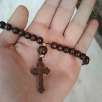 Wooden Beaded Prayer Rope Prayer Beads 10358