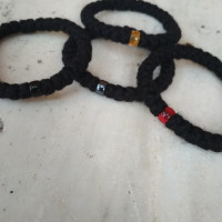 orthodox prayer rope bracelet glass bead 10099