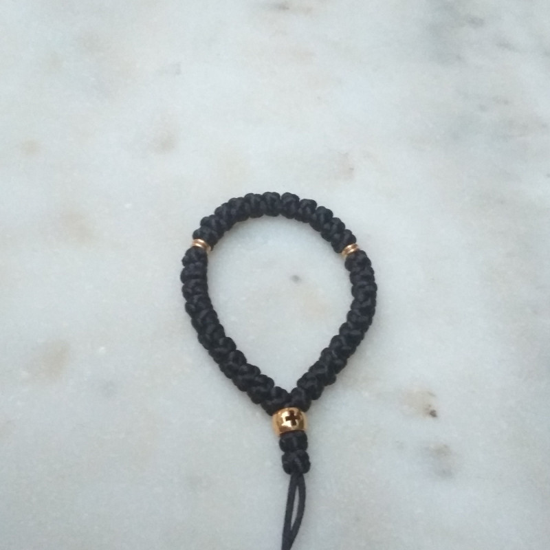 Pocket satin rosary 10229