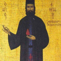 St Efraim pendant charm necklace 10080