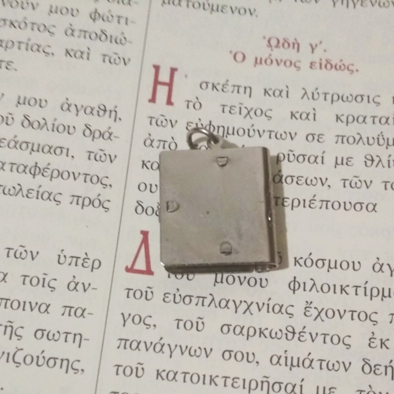 St Efraim Reliquary pendant charm necklace 10266