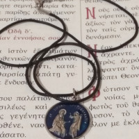 St Irene Chrysovalantou pendant charm necklace 10097