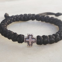 orthodox prayer rope bracelet adjustable satin 10331