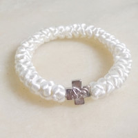 Panagia satin prayer rope bracelet 10320
