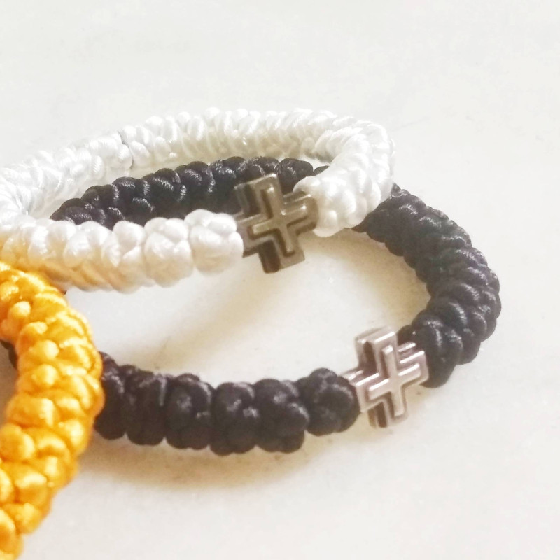 orthodox prayer rope bracelet satin 10210