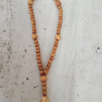 Wooden Beaded 50knot Prayer Beads Rosary 10255