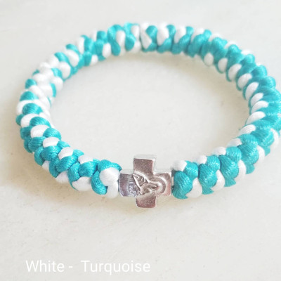 double colour orthodox prayer rope bracelet 10075