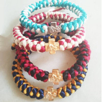 double colour orthodox prayer rope bracelet 10075