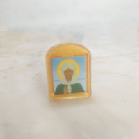 Saint Matrona pendant charm necklace 