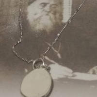 St Nektarios orthodox pendant charm necklace 10011