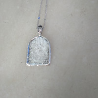 Theotokos of Kazan with Jesus pendant charm necklace 