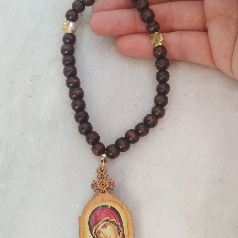 St Efraim's Wooden Prayer prayer beads 10183