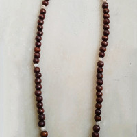 Wooden Beaded necklace pendant Prayer Beads 10129
