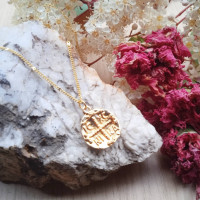 icxc nika cross pendant charm & prayer rope 10150