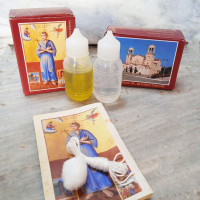 St John the Russian Reliquary gift set holy water and oil 