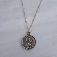 Panagia pendant charm necklace 10218
