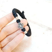 Panagia's prayer rope bracelet 33knot rosary 10352