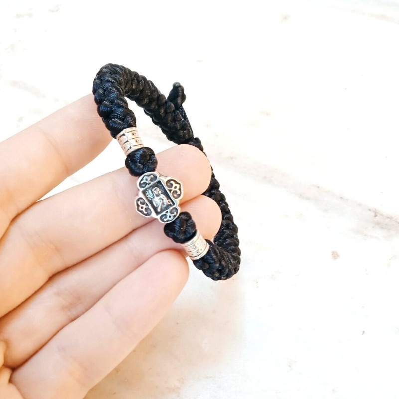 Panagia's prayer rope bracelet 33knot rosary 10352