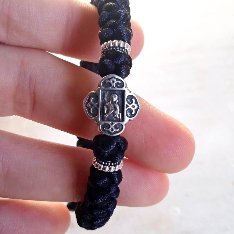 Panagia's prayer rope bracelet 33knot rosary 10352