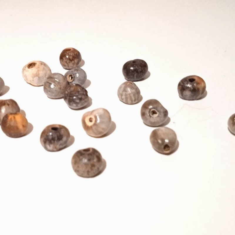 Job's tear prayer rope Theotokos tears bracelet 10308