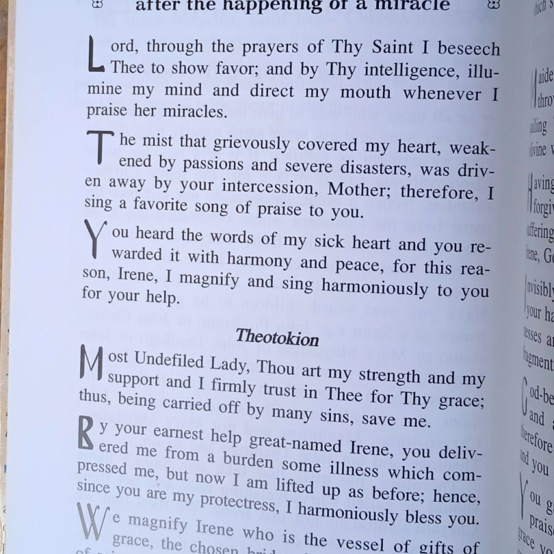 The life of St. Irene Chrysovalantou & some of her miracles