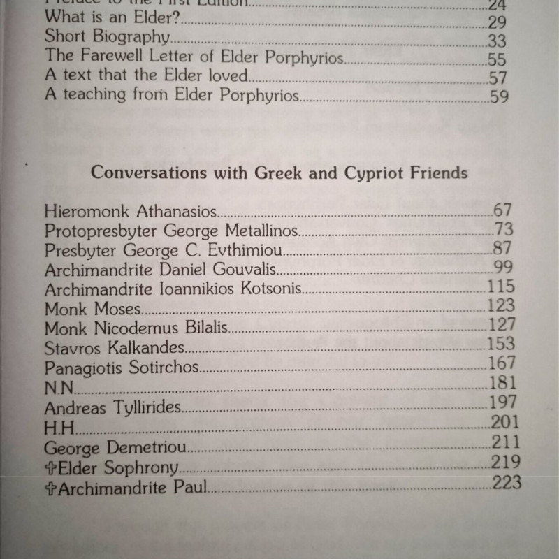 Elder Porfyrios, Testimonies and experiences