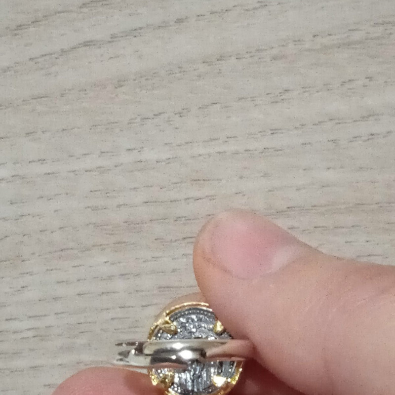 ΙϹΧϹ ΝΙΚΑ Silver Ring charm 10173