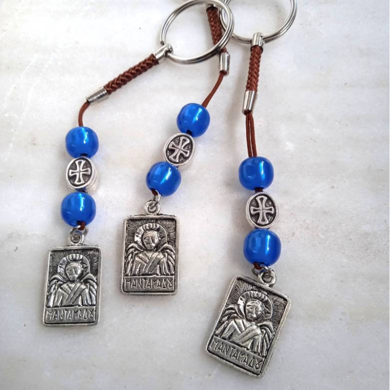 St Archangel Michael the Taxiarch of Mandamados keychain 10372