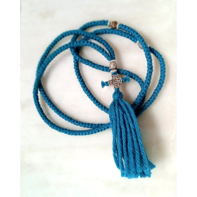 icxc nika Job's Tears 300knot prayer rope wool 10036