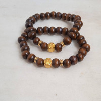 Wooden Beaded Bracelet Prayer Rope 10208