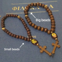 Wooden Beaded Prayer Rope Big Prayer Beads 10321