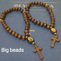 Wooden Beaded Prayer Rope Big Prayer Beads 10321