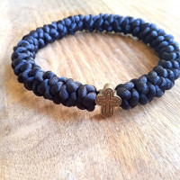 Very Big knot rosary bracelet 10029