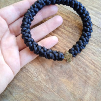 Very Big knot rosary bracelet 10029