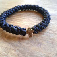 Very Big knot rosary bracelet 10029