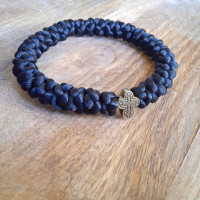 Very Big knot rosary bracelet 10029