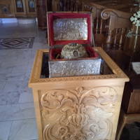 St Parthenio's blessed gift set Patron of cancer patients 