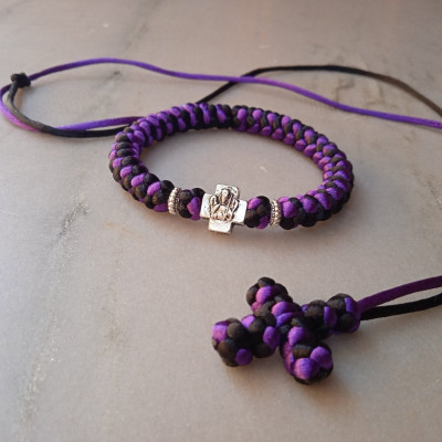 St Archagell Michael 33knot rosary 10243