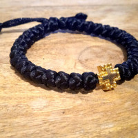 orthodox prayer rope bracelet adjustable satin 10331