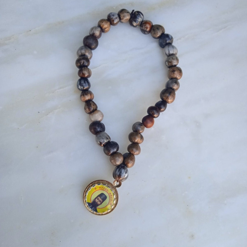 St Efraim's Job's tear prayer beads 10182
