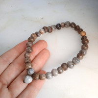 Job's tear practical prayer beads rosary 33knot