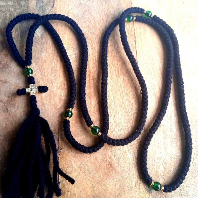 icxc nika 300knot wool prayer rope 10300