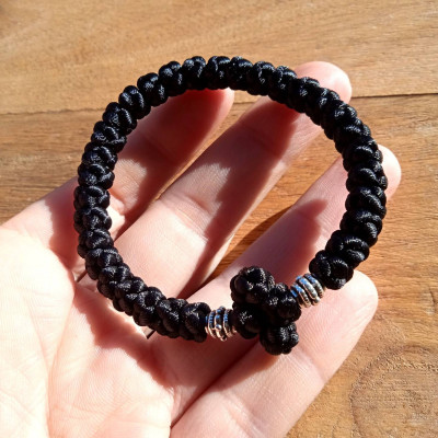 orthodox prayer rope bracelet satin 10348
