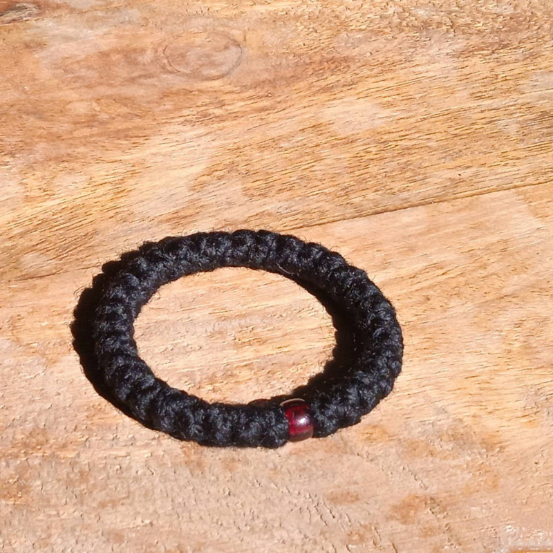 orthodox prayer rope bracelet glass bead 10099
