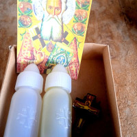 St Parthenio's blessed gift set Patron of cancer patients 