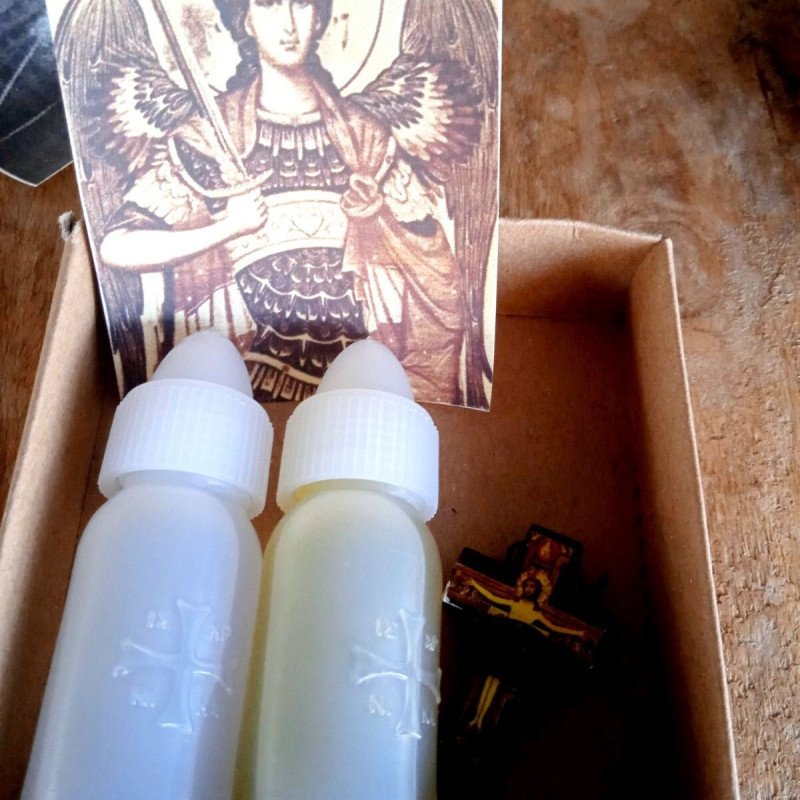 St Archangel Michael the Taxiarch of Mandamados gift set 