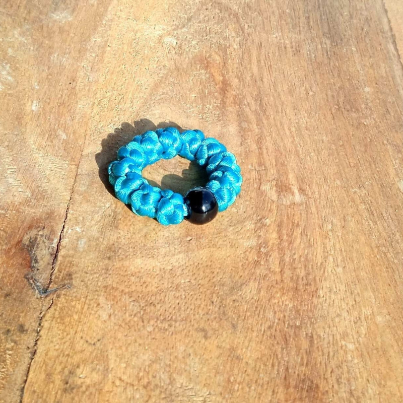 Finger rosary monastic style satin 10285