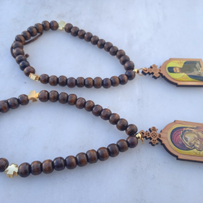 St Efraim's Wooden Prayer prayer beads 10183